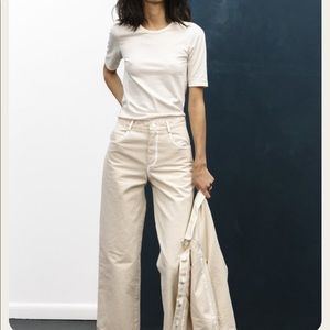 Gorgeous Carleen white canvas pants